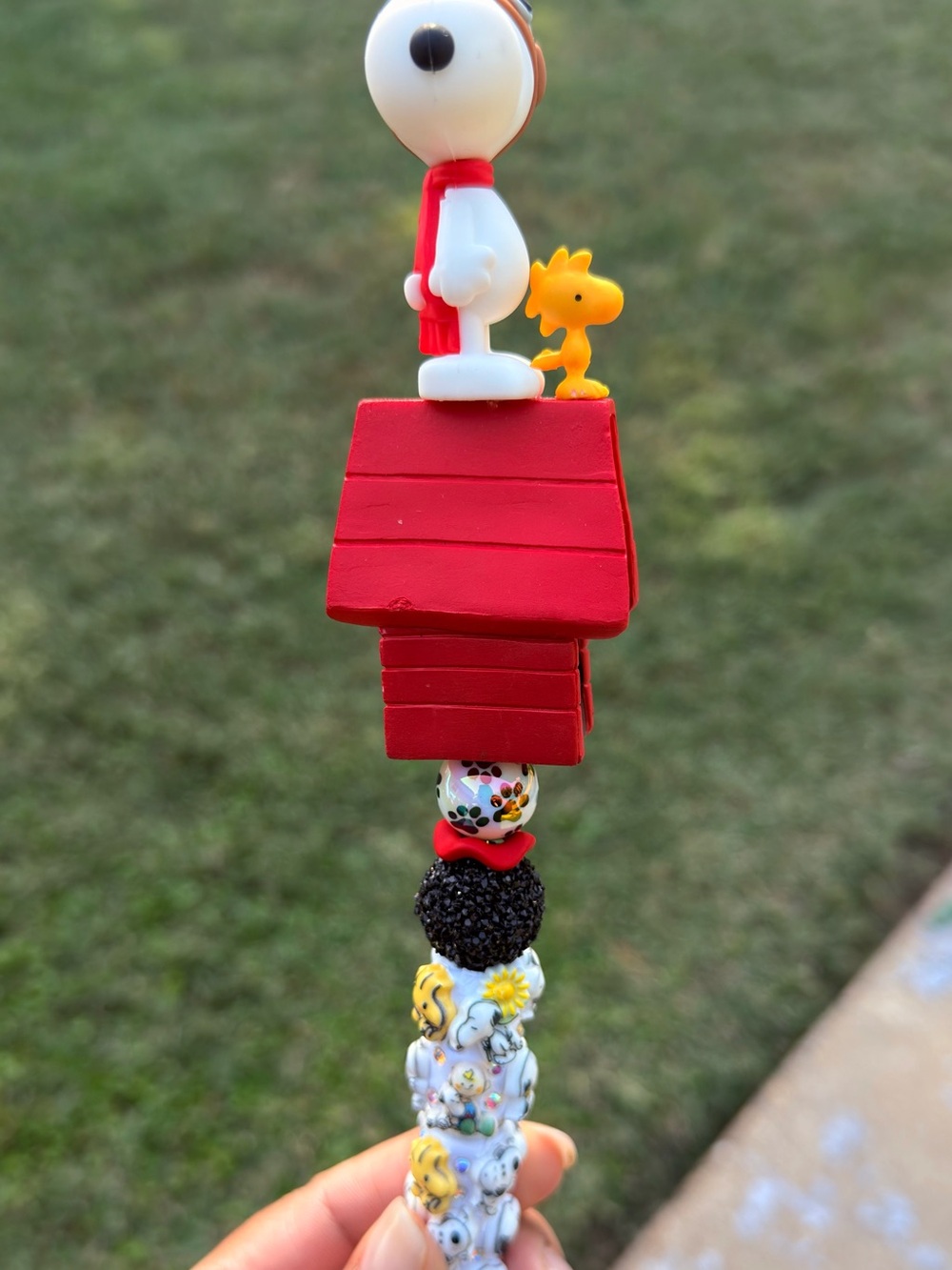 Snoopy & Woodstock Red Doghouse Pen